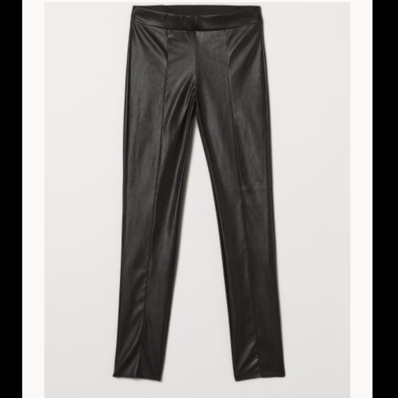 H&M Pants - H&M Faux Leather Leggings